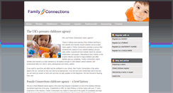 Desktop Screenshot of familyconnections.co.uk